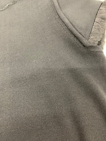 セルフォード シルクブレンドショートファースリーブニット CWNT244028 36 ブラック ITQ6GFPNYK6A