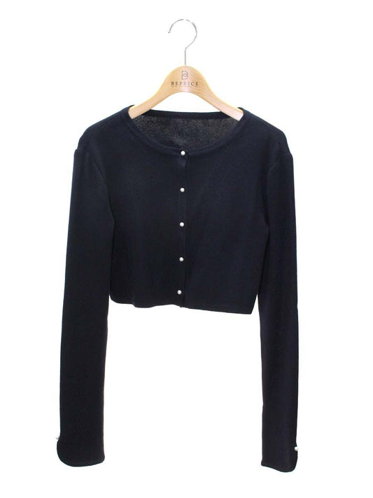 フォクシーブティック 37148 カーディガン 38 ネイビー ニット ITBB4H1HGH4D