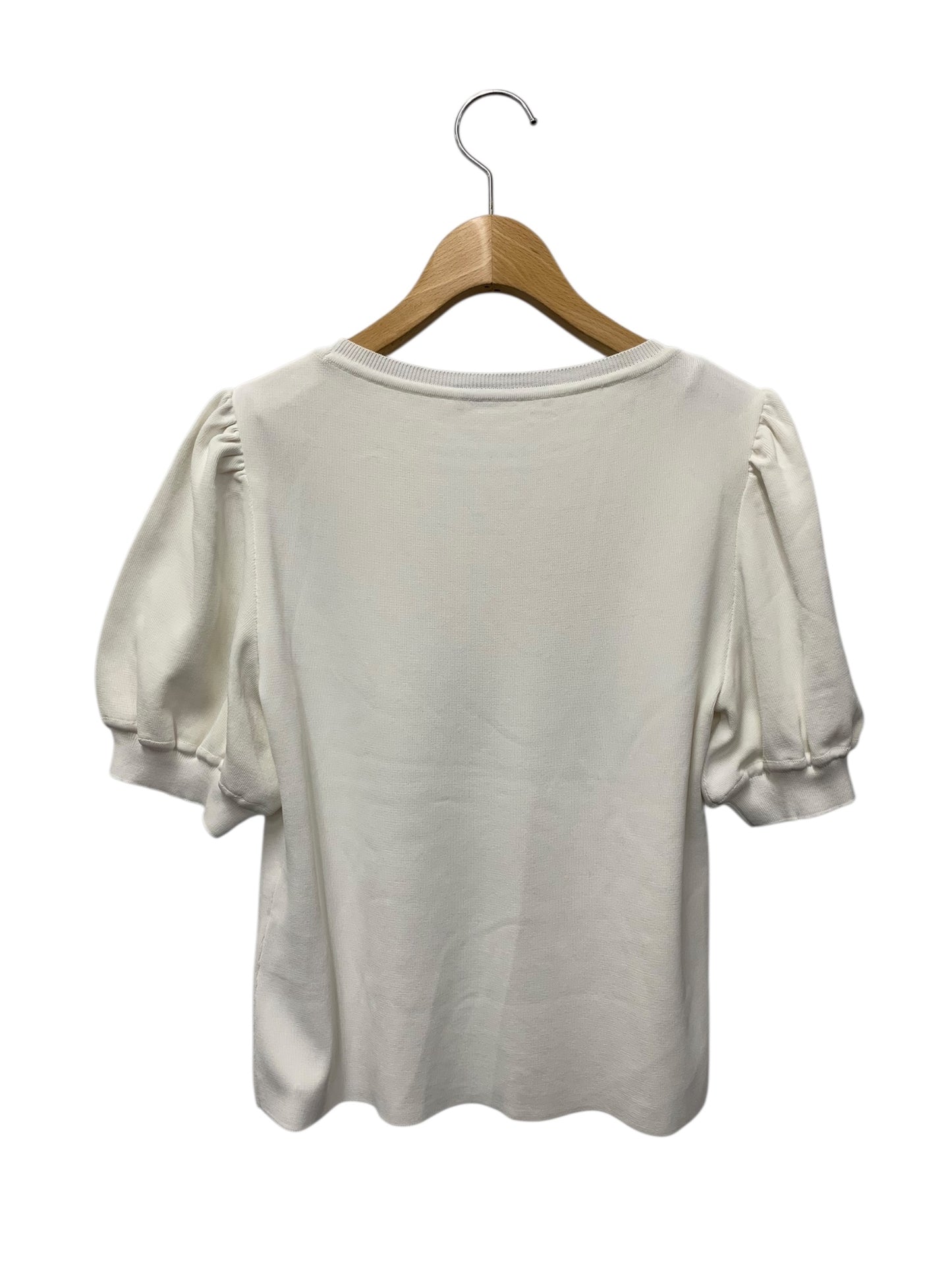 フォクシーニューヨーク Knit Top Abeille  42768 ニット セーター 42 ホワイト IT87T1KTHXM3