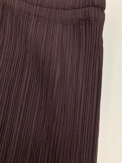 プリーツプリーズイッセイミヤケ PP53-JG213 スカート 3 ブラウン プリーツ ITE1VBY0Y5E3