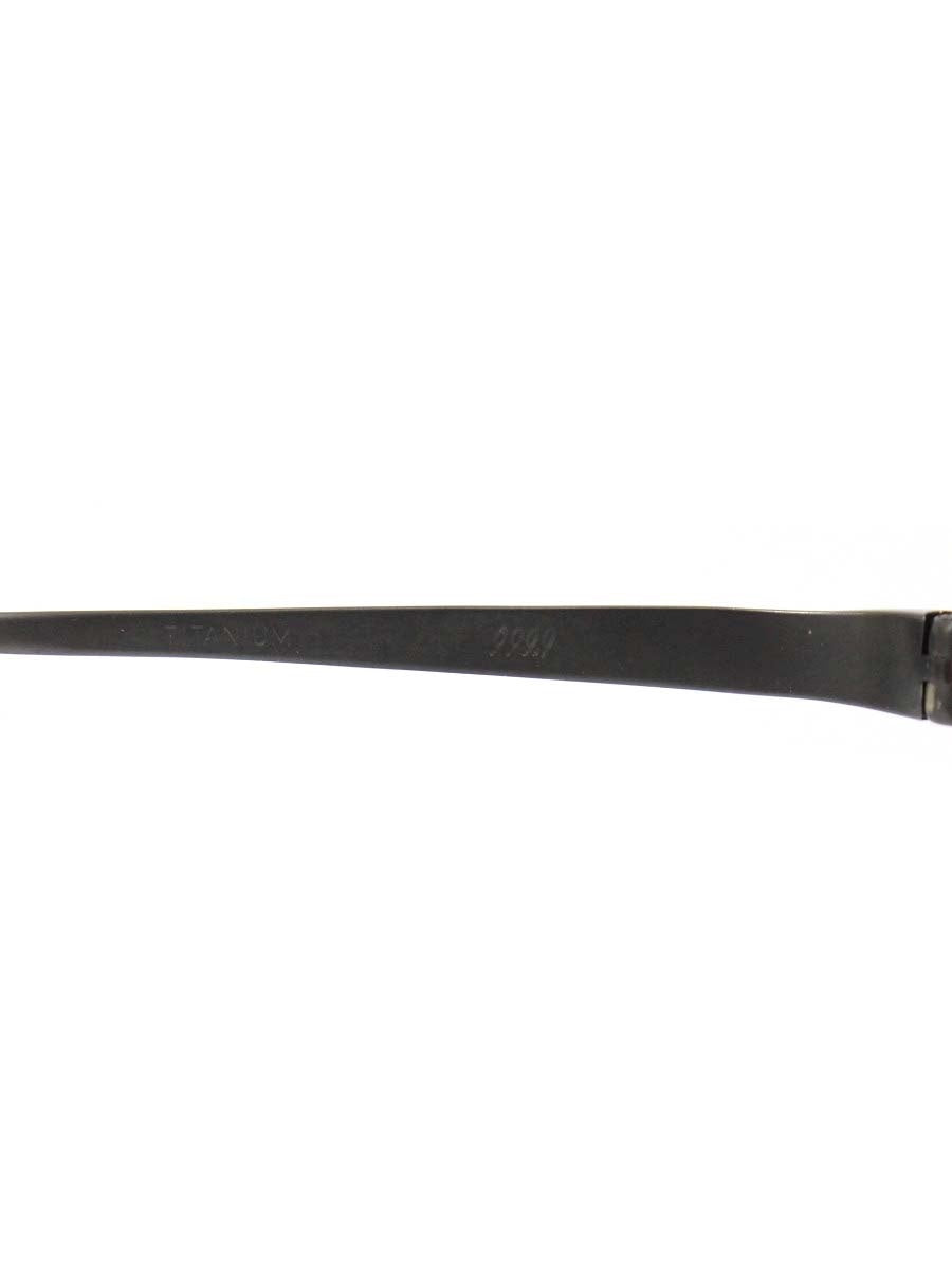 フォーナインズ S-240T メガネ グレー/カーキグリーン メタルフレーム ハーフリム オーバル IT367TNDPVZG 【SALE】