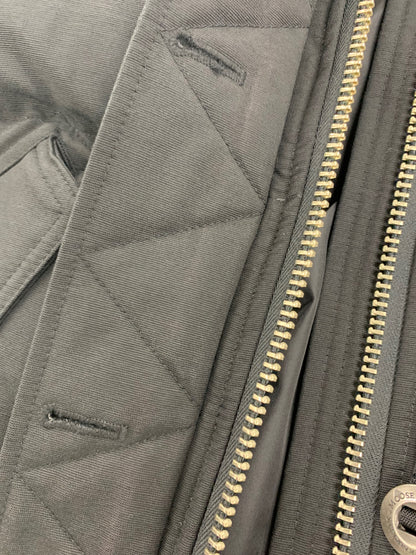 ムースナックルズ MK2229L3Q ダウンジャケット S ブラック ファーフード IT34F63DDNYG