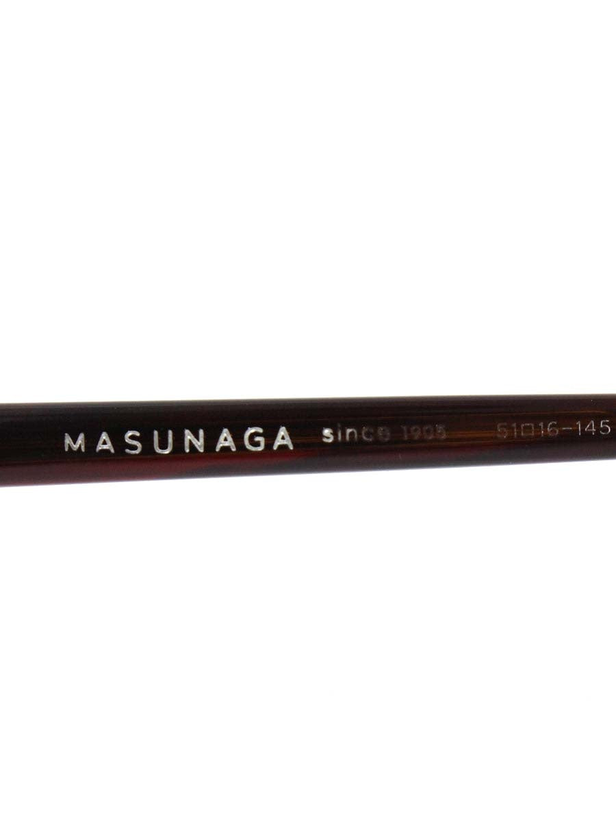 増永眼鏡 051 メガネ 眼鏡 ブラウン セルフレーム フルリム ウェリントン IT6VV3F99XFQ