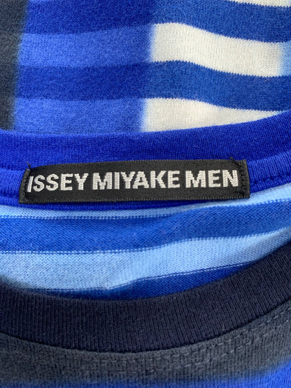 イッセイミヤケメン イッセイミヤケ　ME53JK195 Tシャツ 1 ブルー クルーネック ITOENT7BV7RQ