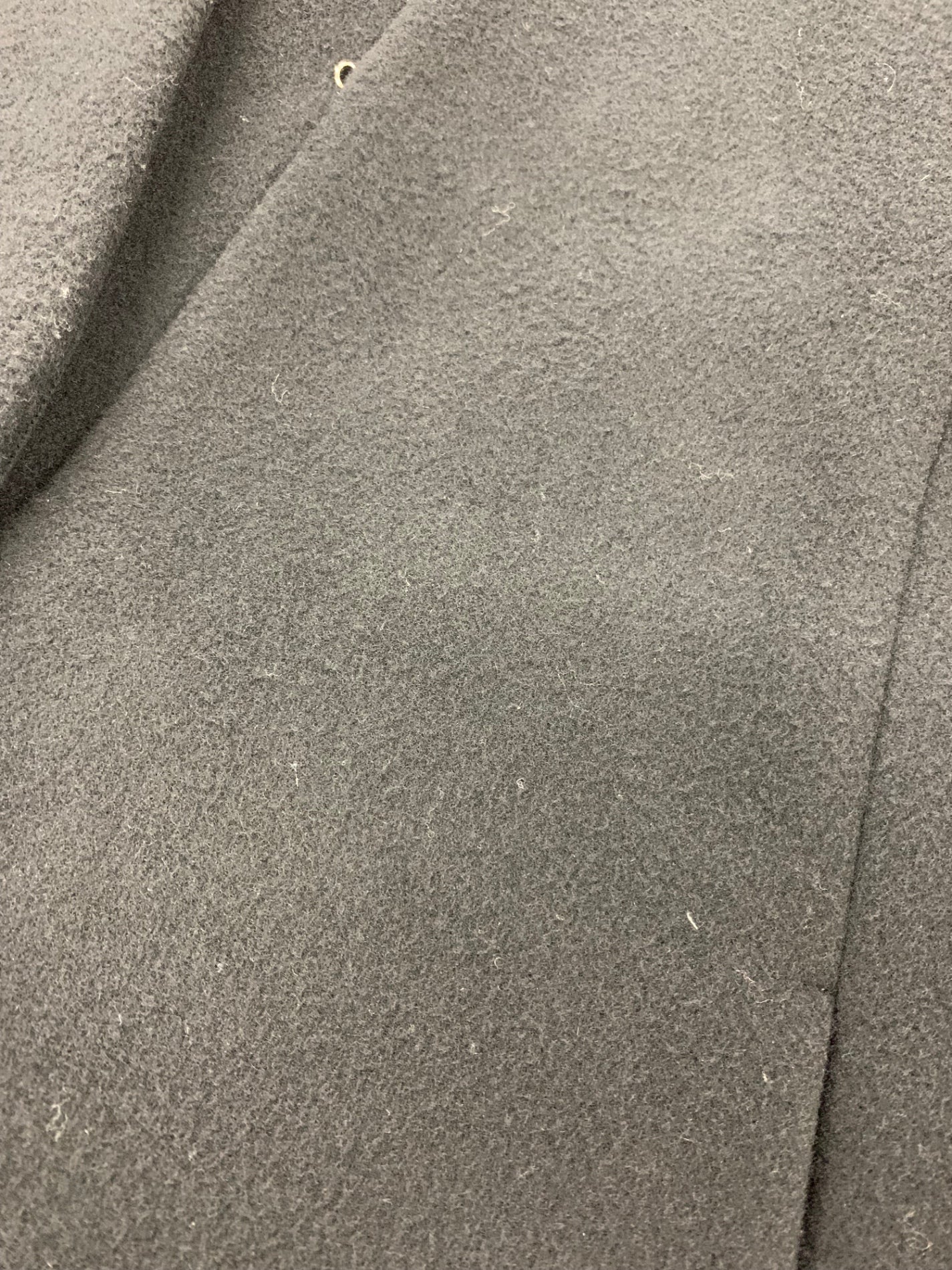 エムプルミエ A233-003 ジャケット 36 ブラック ノーカラー ウール混 IT76GIBR82LB