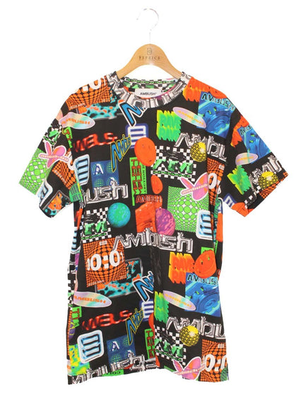 アンブッシュ BMAA080S23JER001 Tシャツ S マルチカラー ロゴ ITGT6OK8ZCJS