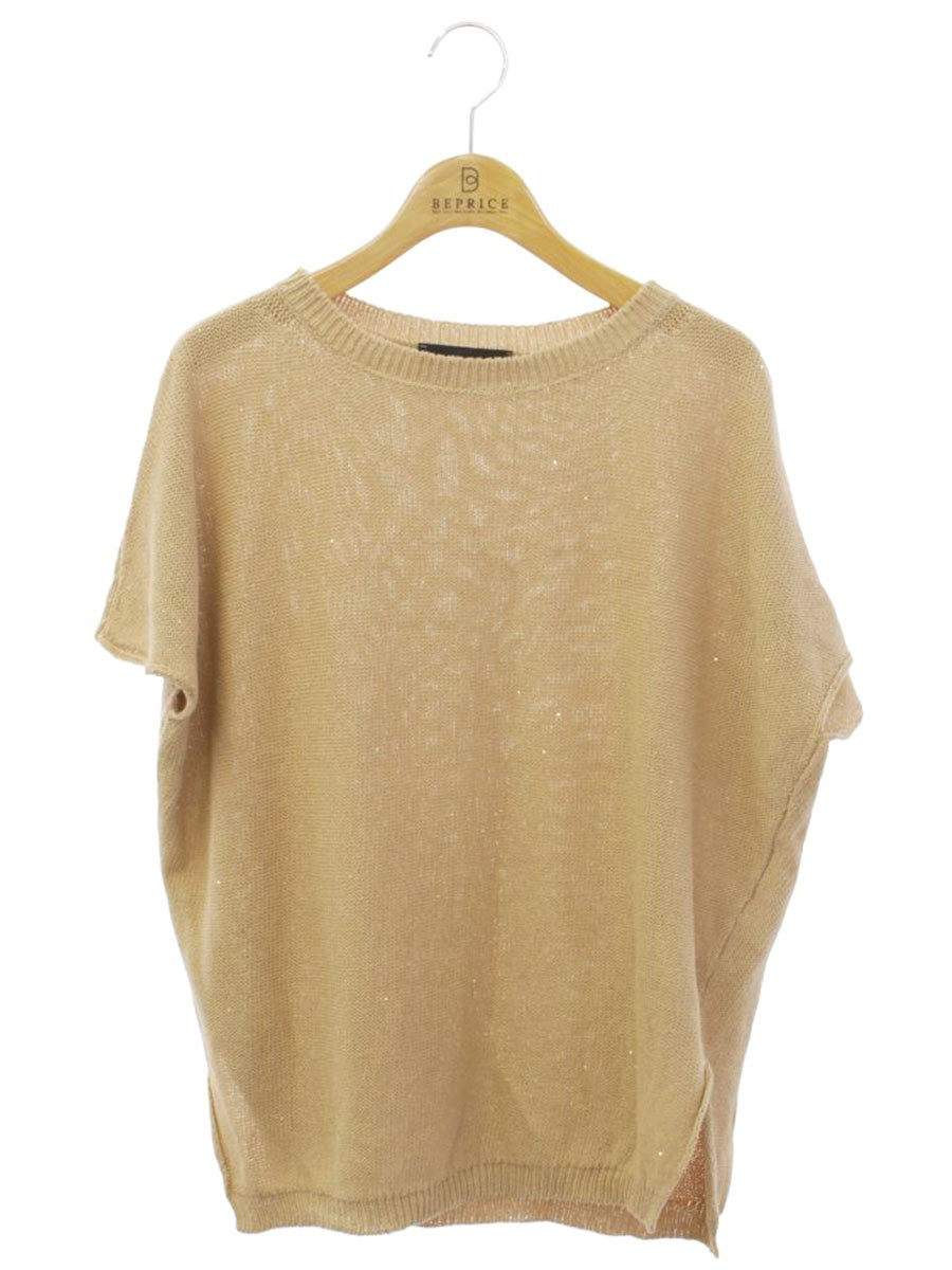 ファビアナフィリッピ MADP02B645X ニット 40 ブラウンベージュ ラメ ITMFX6OWCFU4