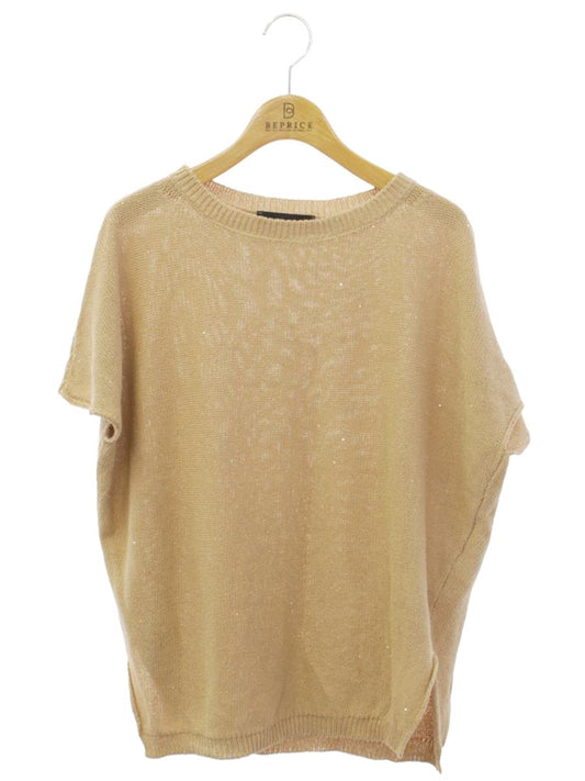 ファビアナフィリッピ MADP02B645X ニット 40 ブラウンベージュ ラメ ITMFX6OWCFU4