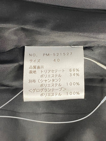 エムズグレイシー 521527 ワンピース 40 ブラック Uネック IT22RBBWBY4O