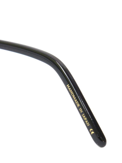 ayame（アヤメ） POKER FACE別注 SIPPOU メガネ 眼鏡 ブラック フルリム コンビフレーム オーバル ITWUEBORJ4SO