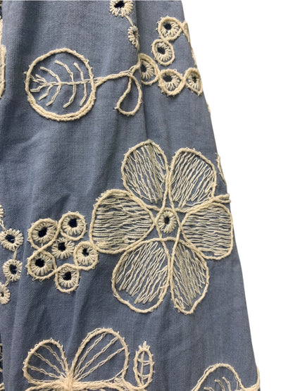 ブルービアンコ カットワーク刺繍ジャケット 0500309 9 ブルー 25SS レリアン ITNP1BPXCMXG