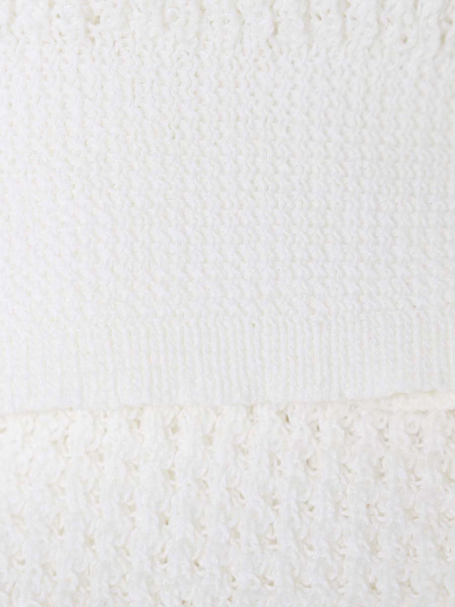 エムズグレイシー 418328 カーディガン 38 ホワイト ITRHX5V79JQA