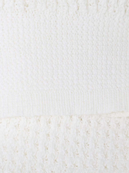 エムズグレイシー 418328 カーディガン 38 ホワイト ITRHX5V79JQA