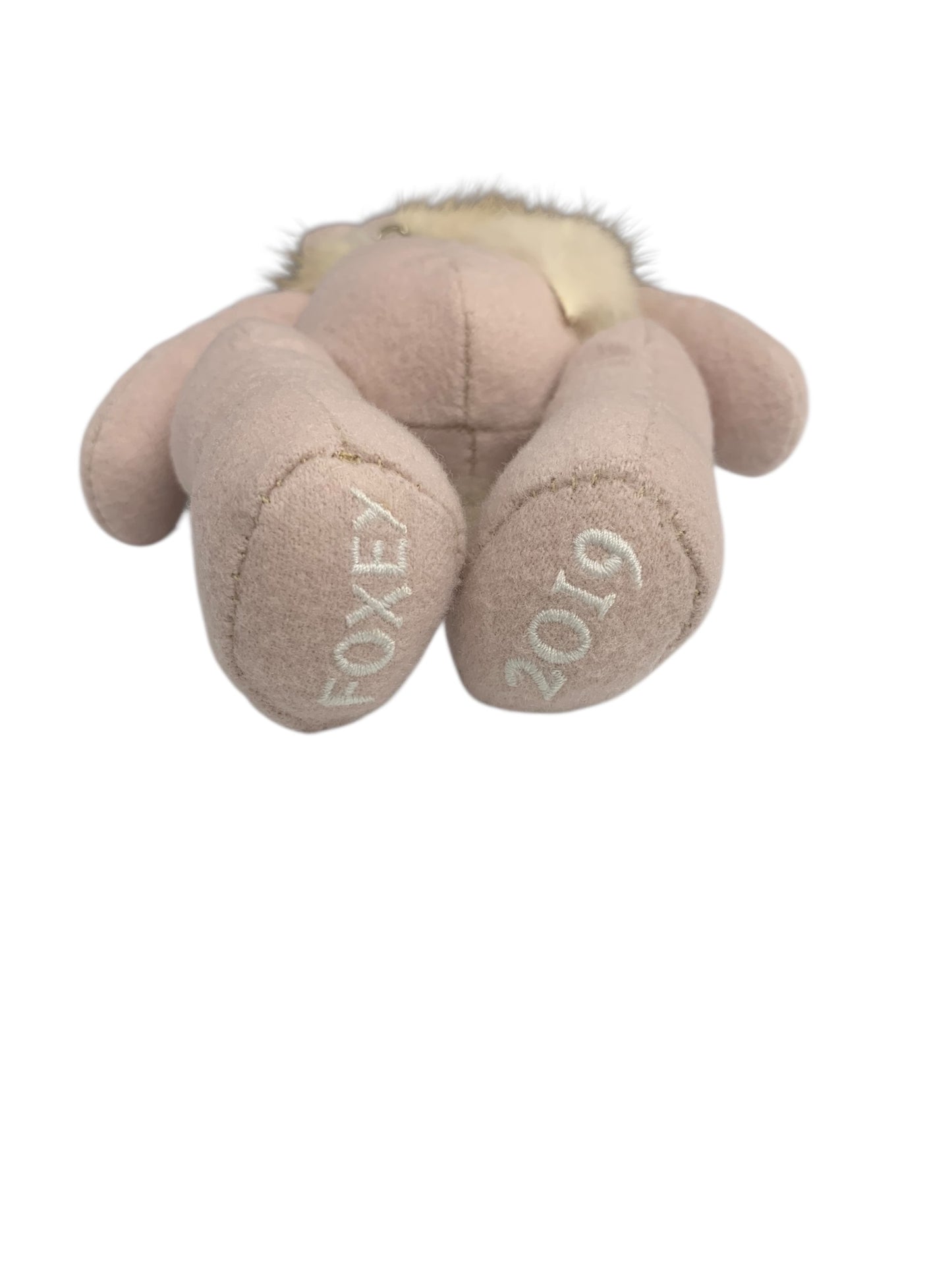 フォクシーブティック キーホルダー ピンク クマ カシミヤ ミンク 受注会ノベルティ ITKMRZONOL60