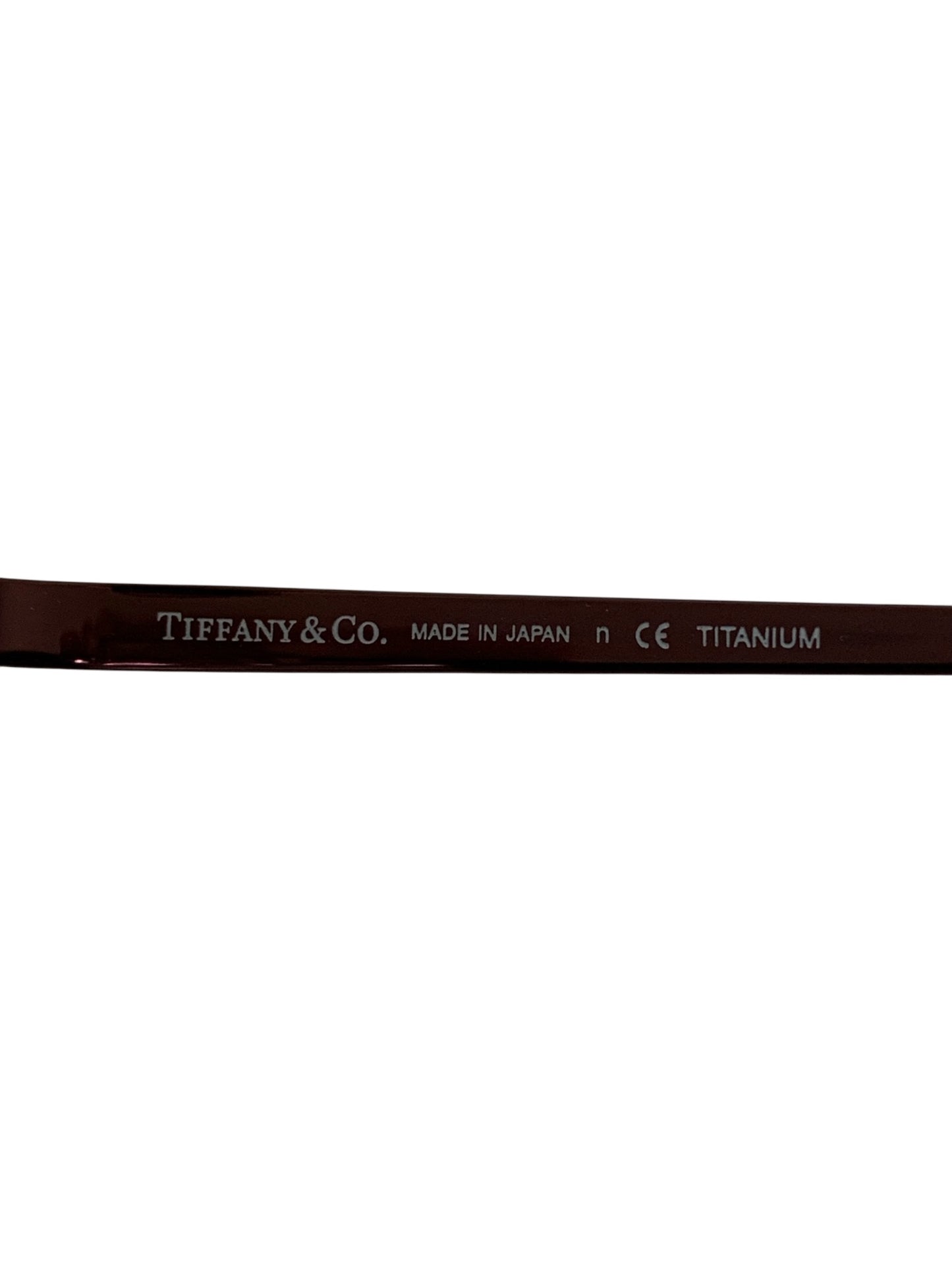 ティファニー TF1120BD メガネ ボルドー メタルフレーム ハーフリム スクエア ITSYBSC290IO
