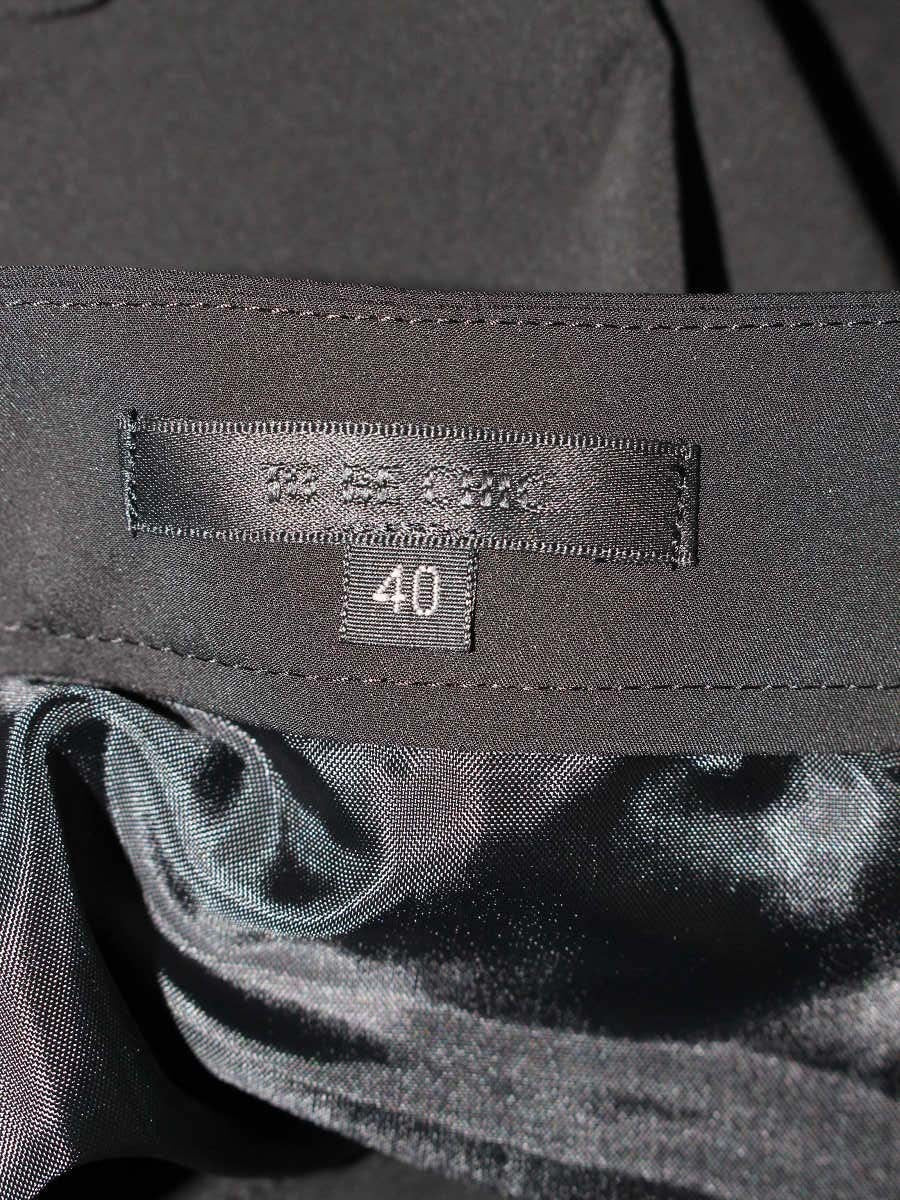 トゥービーシック W5S03-805-09 スカート 40 ブラック ティアード ITI1XVROS0A6 【SALE】