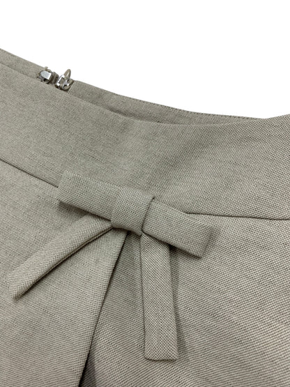 エムズグレイシー 914313 917332 セットアップ 38 ベージュ ジャケット スカート リネン混 ITG42PZMC5LC