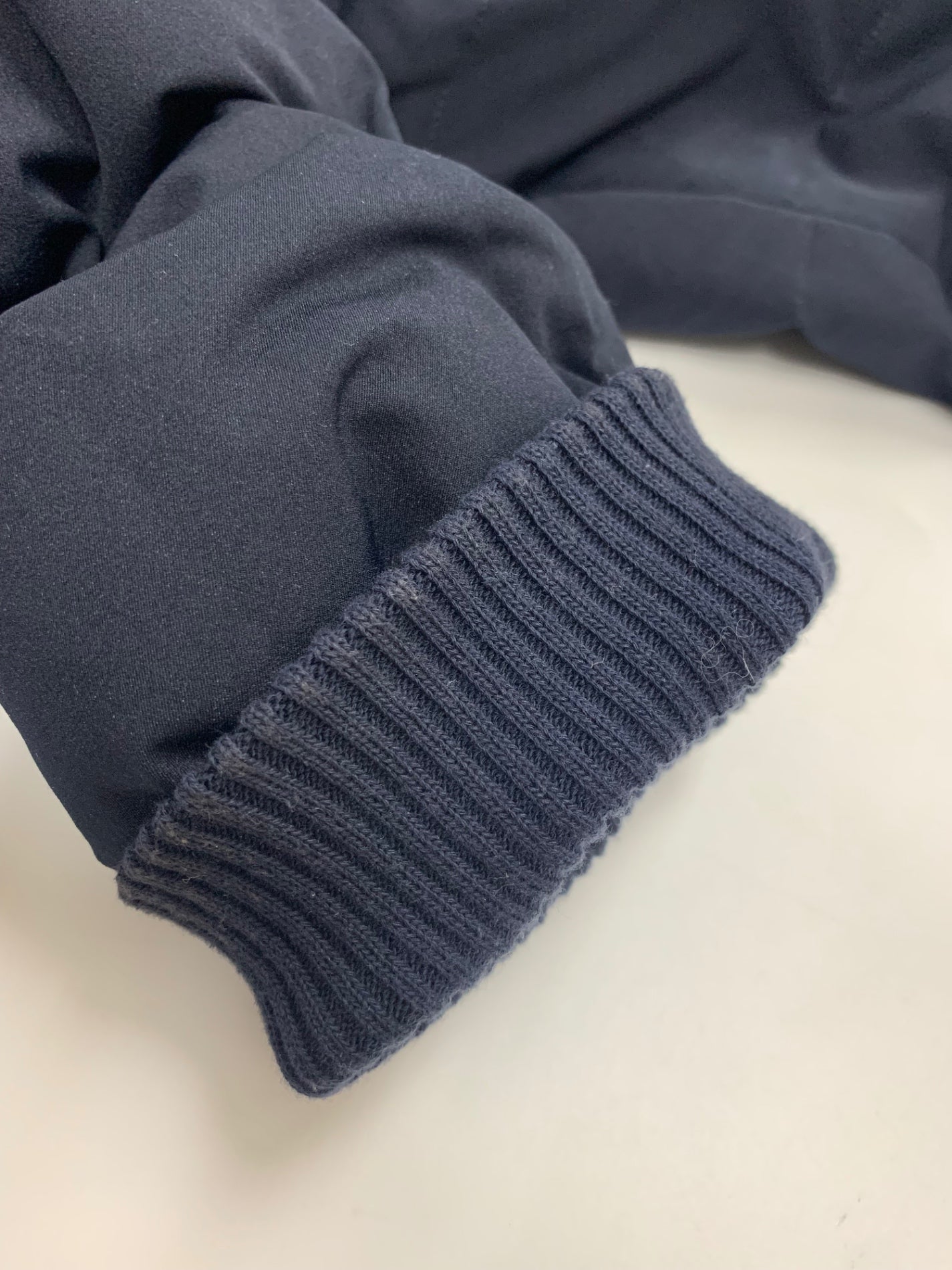 デミルクスビームス FOXファーフードダウン 68-19-0169-286 36 ネイビー ITR1K027ECKM