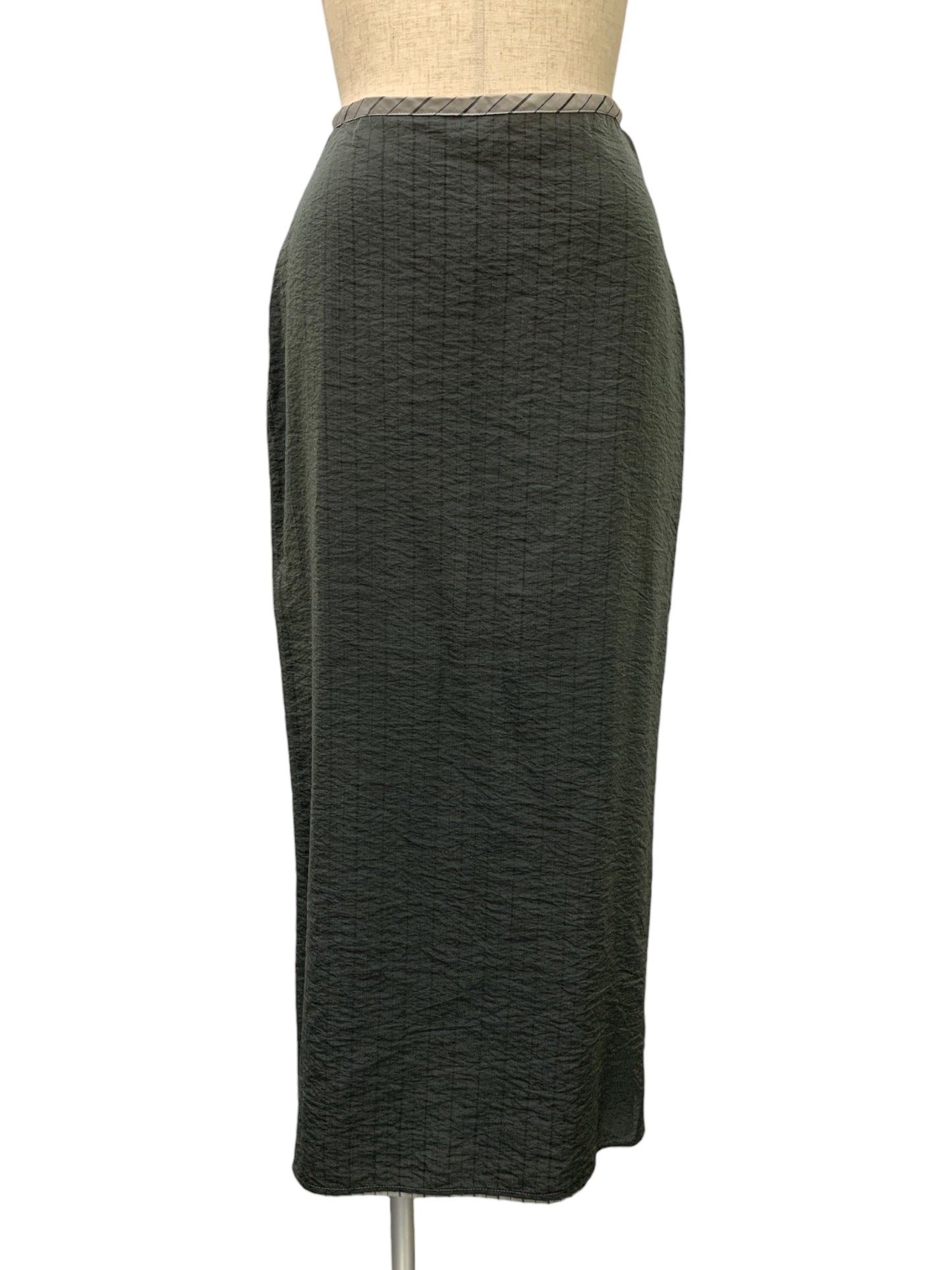 ヨウジヤマモト ワイズ Y’s ロングシャツワンピース スカートセットアップ 3/2 グレー ITMA6PAWLK40