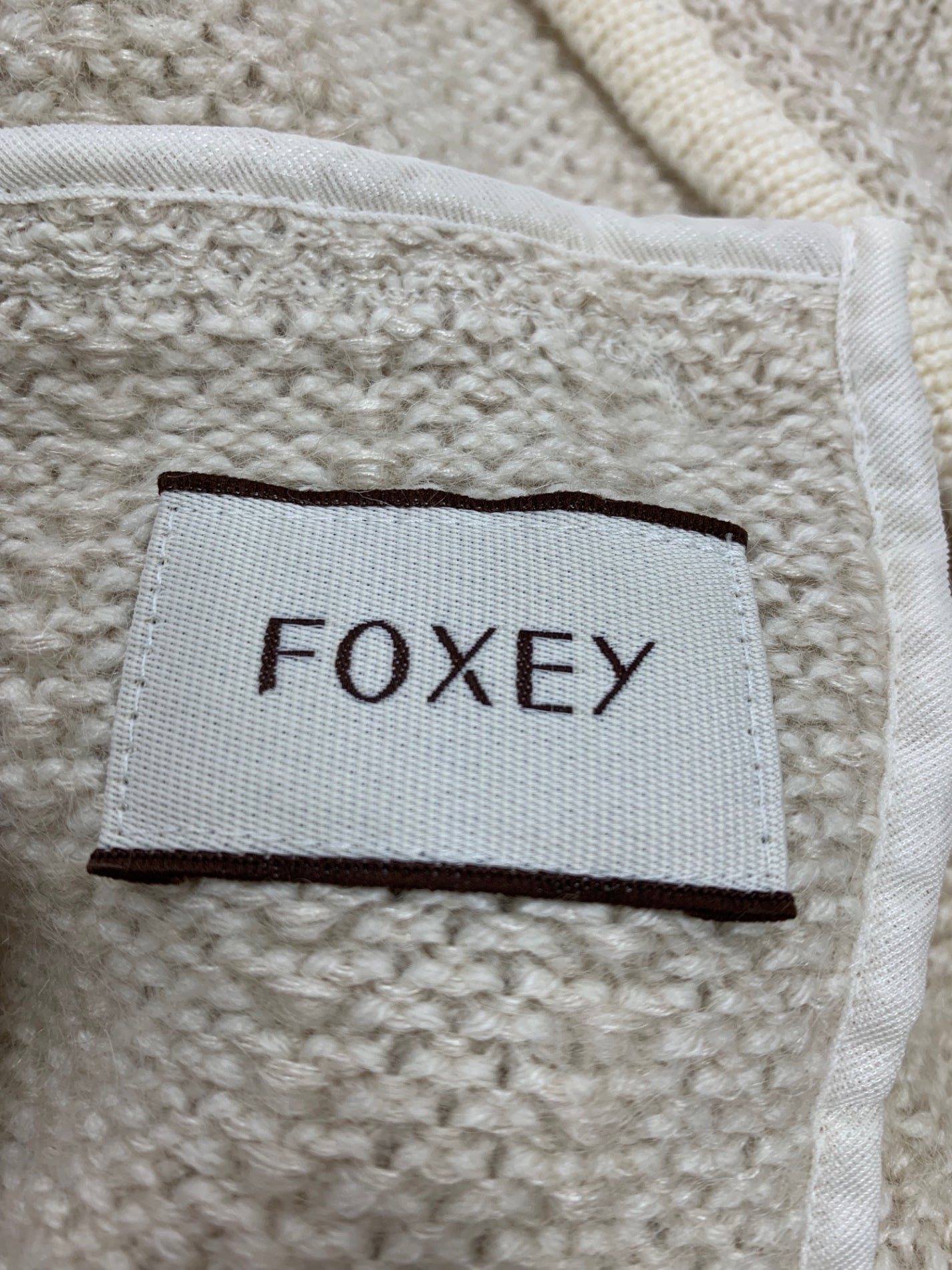 フォクシーブティック Knit Cardigan 40369 Ｆ ベージュ ITPWQFIFFXKI