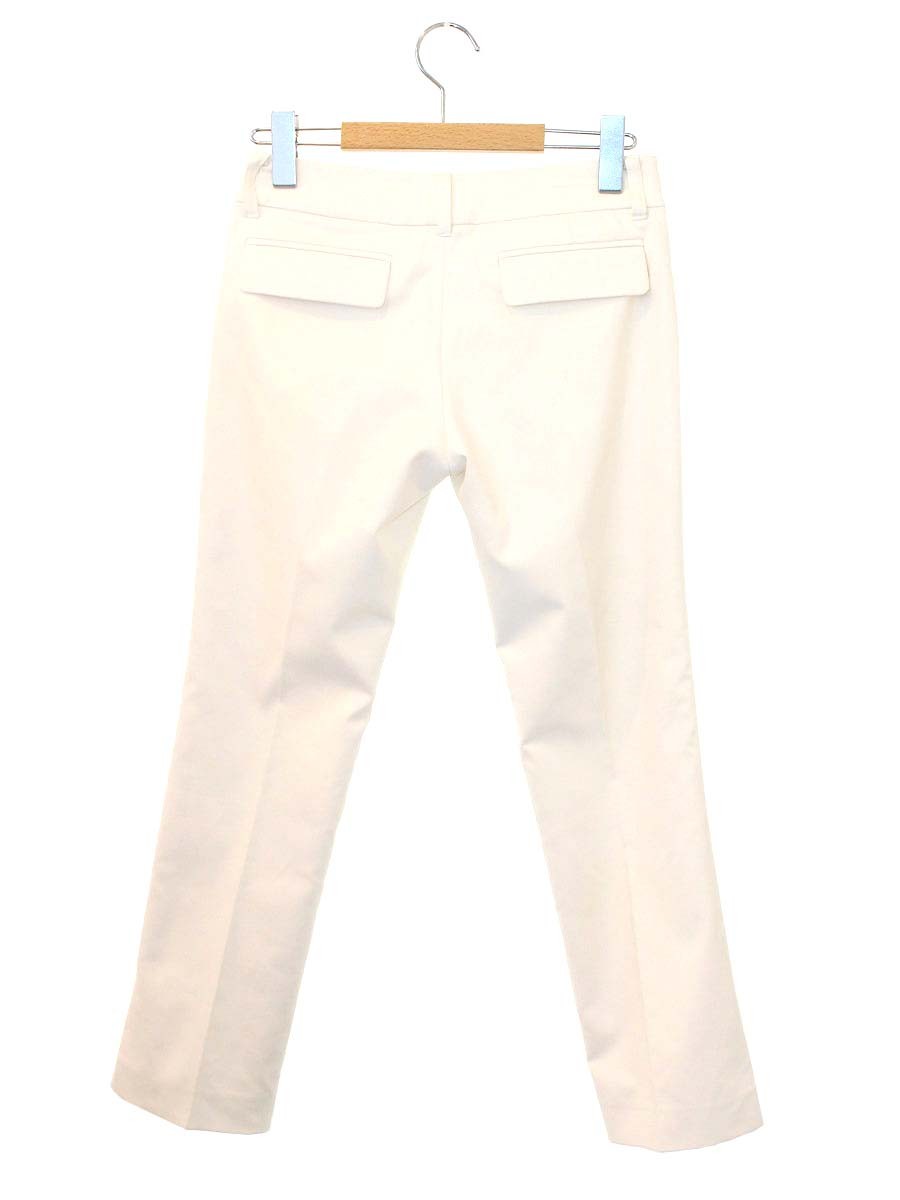 エムプルミエ パンツ 34 アイボリー 七分丈 ITZD11LV4JNM