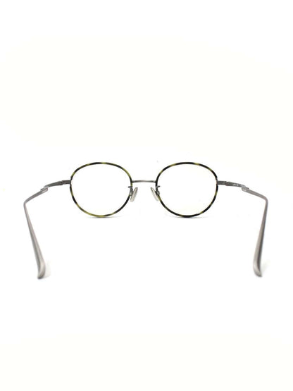 ワンスリーコンパウンドフレーム メガネ シルバー/グリーン/ブラック 眼鏡 cfa06 ITYDL87J93JG 【SALE】