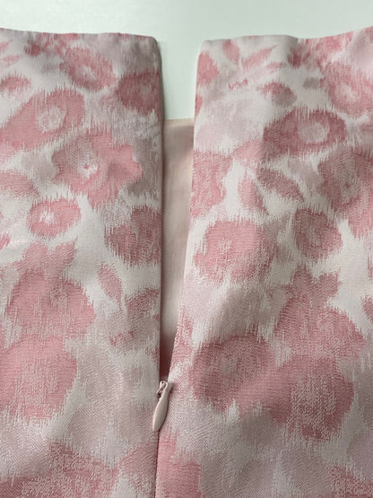 ルネ 6726930 ワンピース 38 ピンク シャガード フラワー TISSUE ITLZCNZAJ5NK