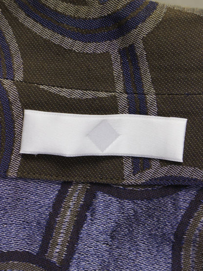 エトセンス シャツ 1 チャコール/パープル コットン キュプラ オーバーサイズ ITCMKUCA0DPK