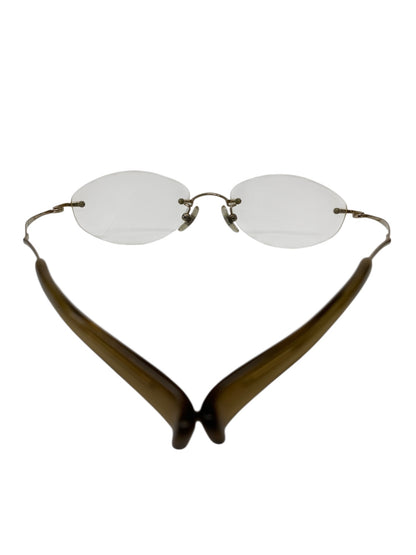 フォーナインズ TW-04D1 メガネ ゴールド リムレス IT0DPOY3UL3A