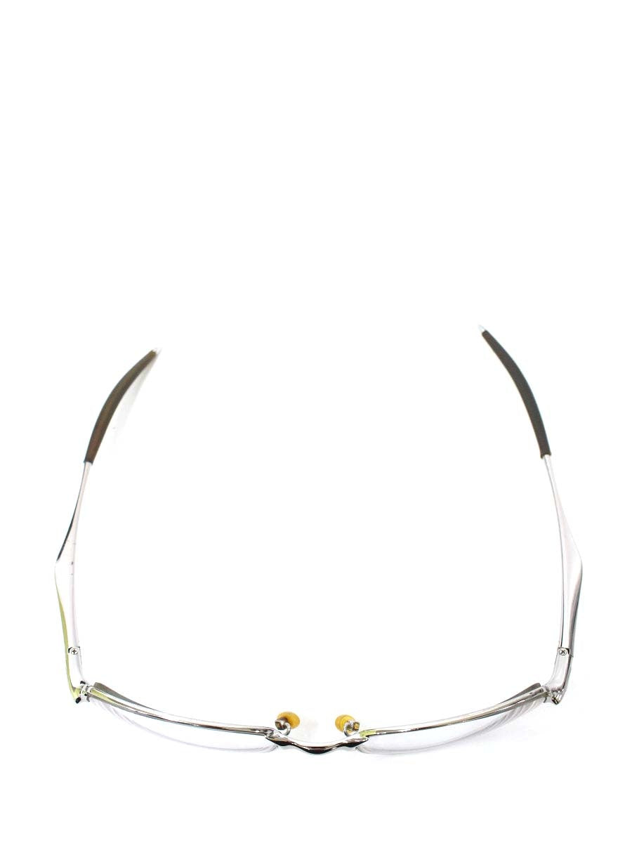 オークリー Big square メガネ シルバー メタルフレーム フルリム スクエア ITXOAAX0AN70