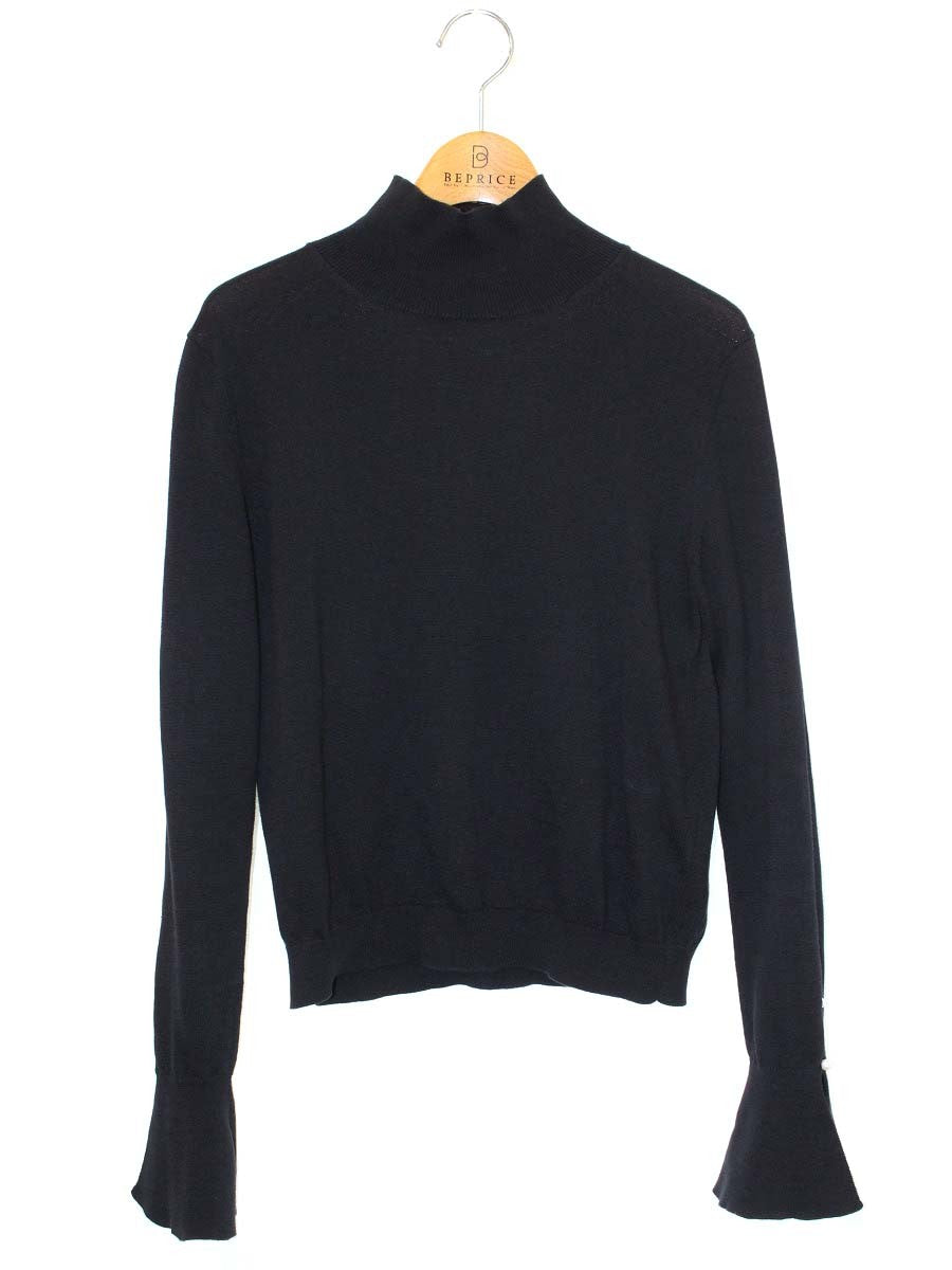 アディアム Acacia Turtleneck 42525 ニット S ネイビー ITESMRIJLPGK