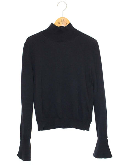 アディアム Acacia Turtleneck 42525 ニット S ネイビー ITESMRIJLPGK