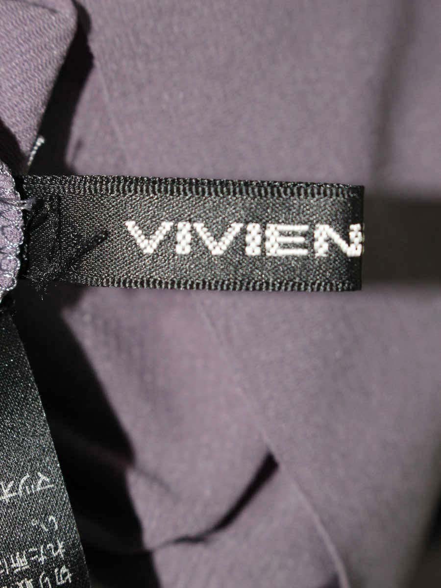 ヴィヴィアンタム POWDER TULLE BLOUSE 14275910 ブラウス 38 パープル IT47G1ODZC88