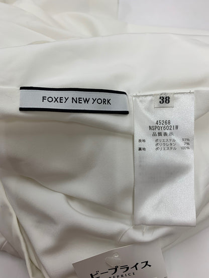 フォクシーニューヨーク Clover Pants 45268 パンツ 38 ホワイト IT7N7K5PFI9S