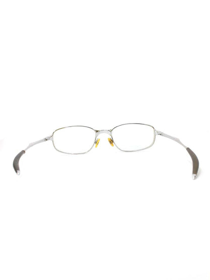 オークリー Big square メガネ シルバー メタルフレーム フルリム スクエア ITXOAAX0AN70