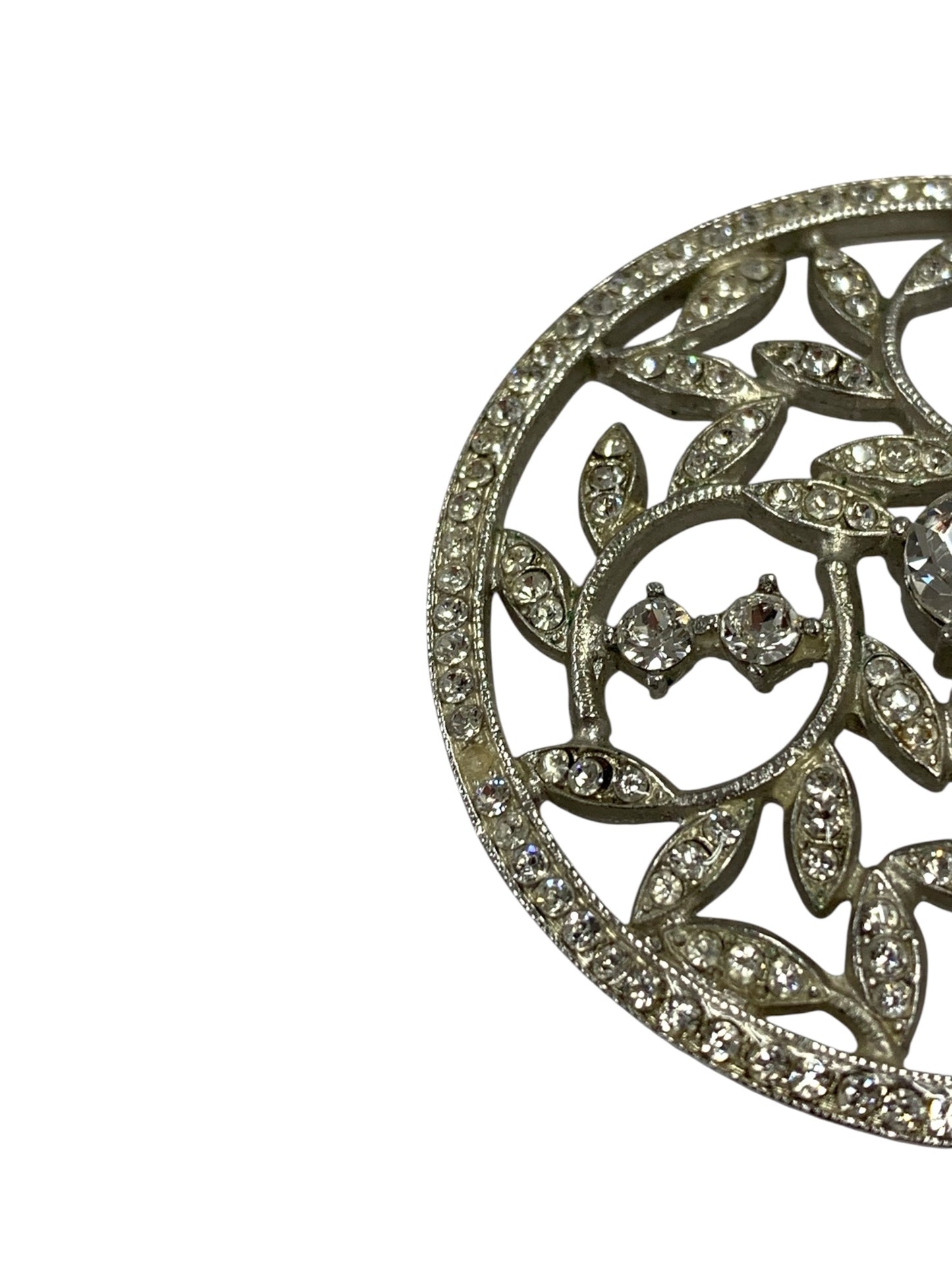 フォクシーブティック NECKLACE CRYSTAL MOON 25772 ネックレス シルバー ITKOX7QII9V6