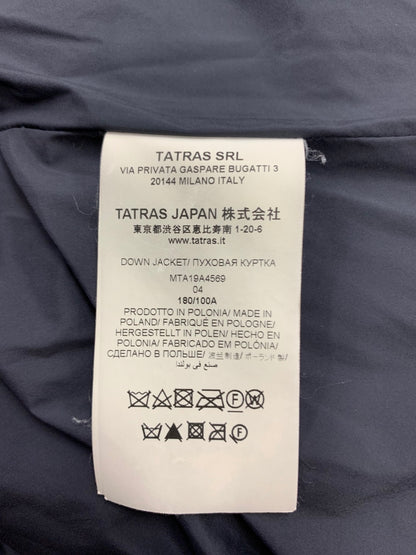 タトラス GESSO ジェッソ MTA19A4569 ダウンジャケット 04 ブラック ナイロン IT65G9KNDPKK