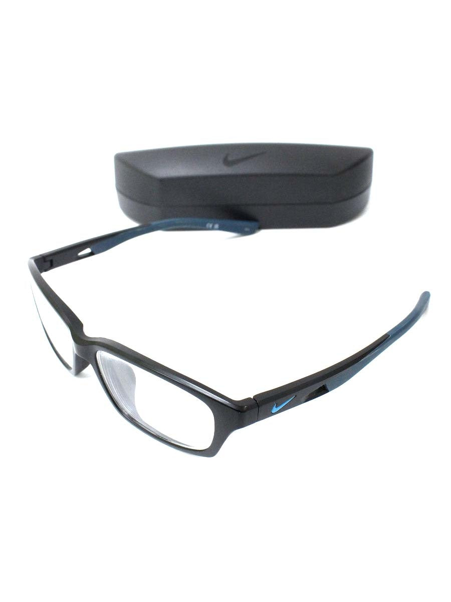 ナイキ VISION メガネフレーム ブラック/ブルー 軽量 スポーツ IT3MEK7C5BYI 【SALE】