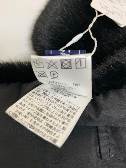 エムズグレイシー 296508 マフラー ブラック わんちゃん フェイクファー ITY3GD1BZYAK