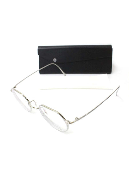 ayame（アヤメ） CP45 眼鏡 メガネ シルバー クラウンパンド フルリム メタルフレーム IT0NQH7QGXSN