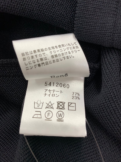 ルネ 5412060 カーディガン 36 ネイビー リボン IT8ZILEELFZW