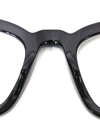 ネイティブサンズ Kowalski PL-008E メガネ ブラック セルフレーム フルリム ウェリントン IT17B4LNLWUA