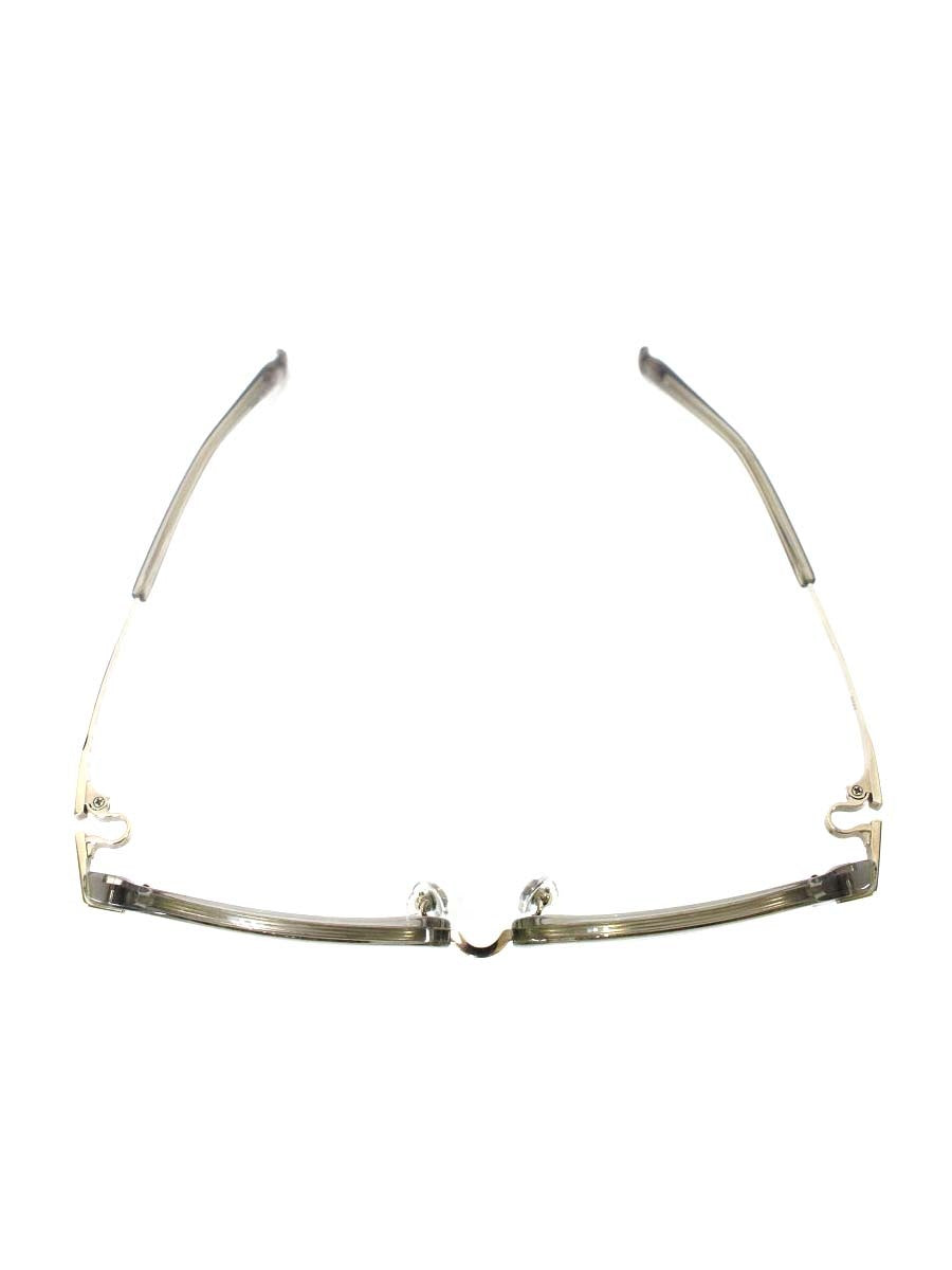 フォーナインズ M-16 メガネ ライトクリスタルスモーク/ゴールド ブロー ITAYI3RGLVN0