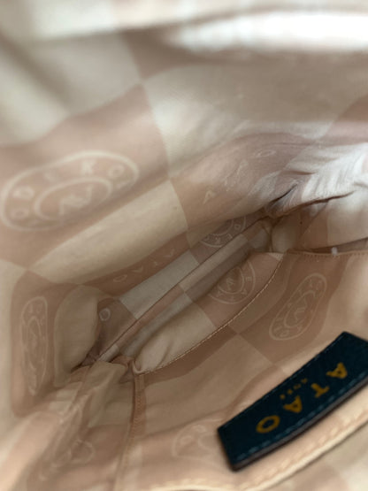 アタオ ホリデー 撥水レザーのデイリーポシェット ショルダーバッグ グリーン 2WAY IT1R7TC626LP