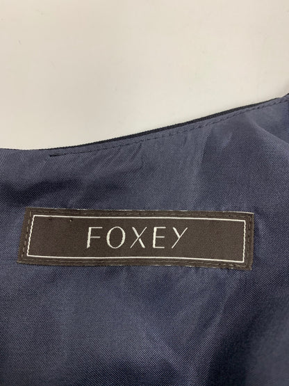 フォクシーブティック ドレス リズム 36786 ワンピース 40 ネイビー ITJ7FEQMYX7O