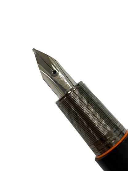 モンブラン 万年筆 「M」マークニューソン 113618 ウルトラブラック M 14K 生産終了モデル IT2OJRHOFNLL