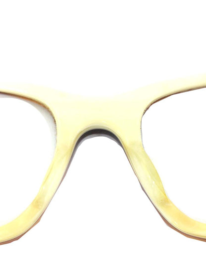 クロムハーツ DROP BOX メガネ ブラウン セルフレーム フルリム スクエア ITXLANEFC03E