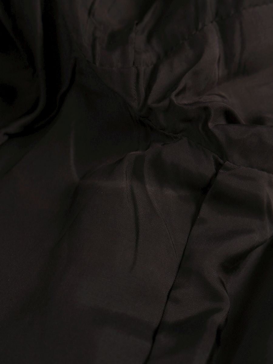 ハロッズ 10410028 ジャケット 2 ブラック ノーカラー フリル IT5GPWI8L5HU