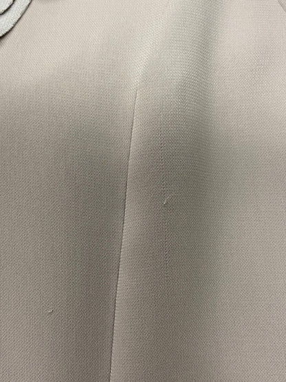 フォクシーニューヨーク 27490 ワンピース 42 グレージュ Dress フラワーモチーフ IT4JE1GWECBH