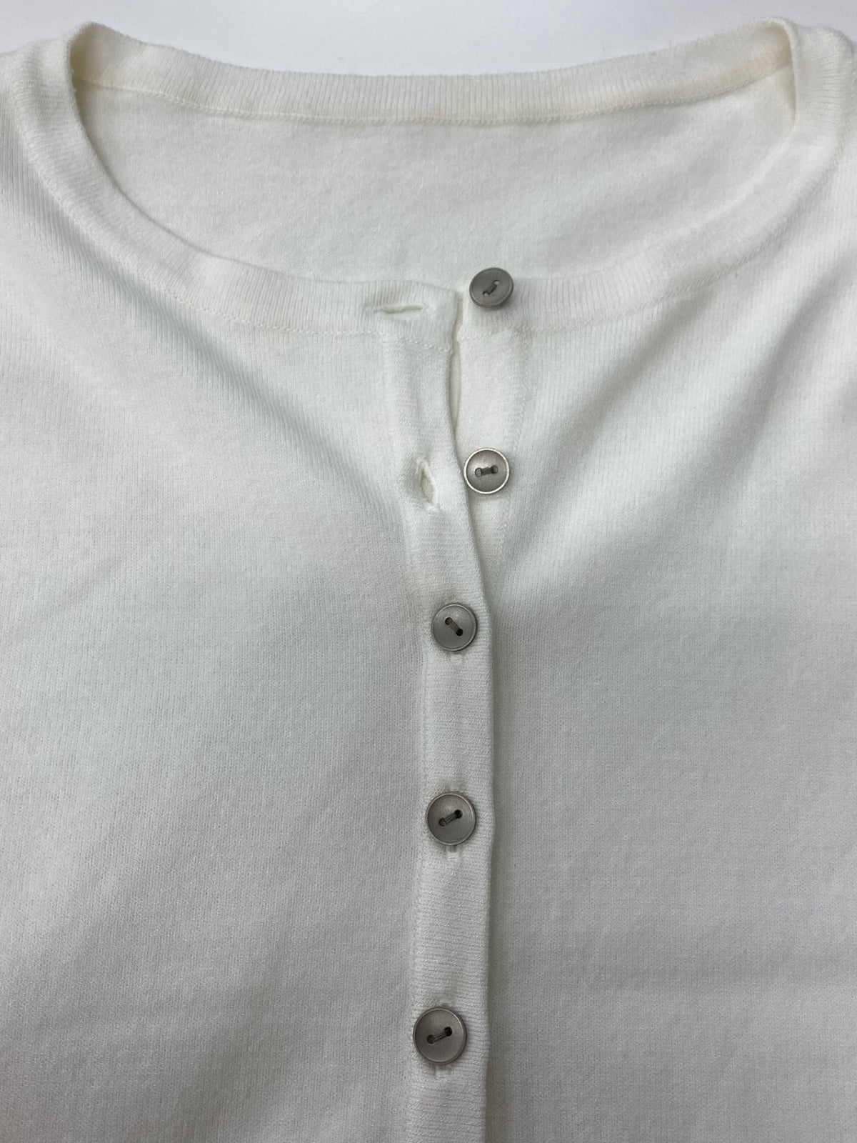 フォクシーブティック Vitamin Cardigan 34814 カーディガン 40 ホワイト ITTH16TQ83L6